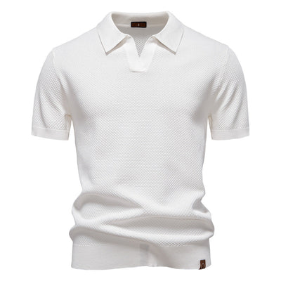 Laluna® | Elegante polo met korte mouwen