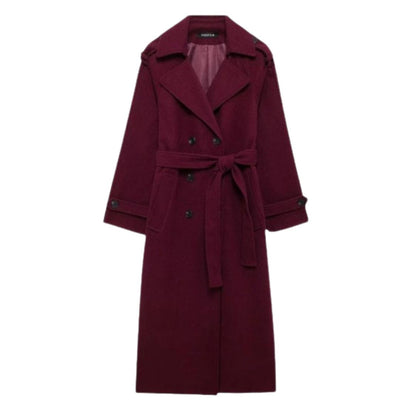 Laluna® | Classy Burgundy Jas