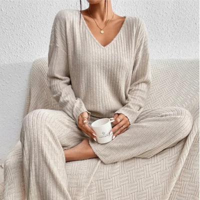 Kathy | Compleet Gebreid 2-delig Chic en Comfortabel