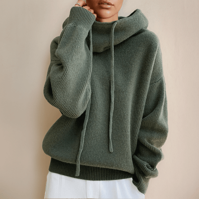 SIENNA | Warme en Comfortabele Hoodie met Hoge Kraag